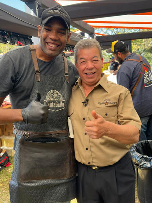 Carne no espeto — evento especial Paulo BBQ Eventos