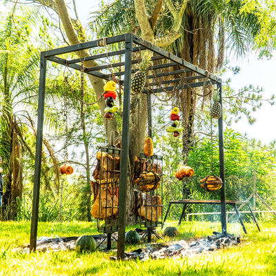 Fogo de chão — rodízio de churrasco gourmet Paulo BBQ