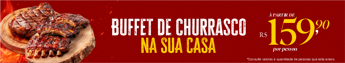 Buffet de churrasco gourmet Paulo BBQ Eventos — Hortolândia, Campinas e Paulínia